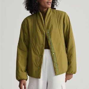 Varley Tilley Light Padded Jacket (Green Moss)